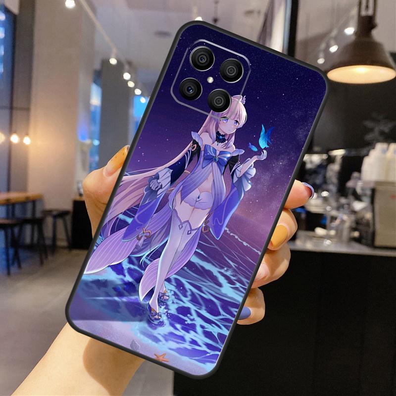 Genshin Impact Сангономия Кокоми Для Honor Magic 8 7 6 Lite Чехол Для Honor 200 400 Pro 50 70 90 X8c X8b X9a X9b X9c X9d Win RT
