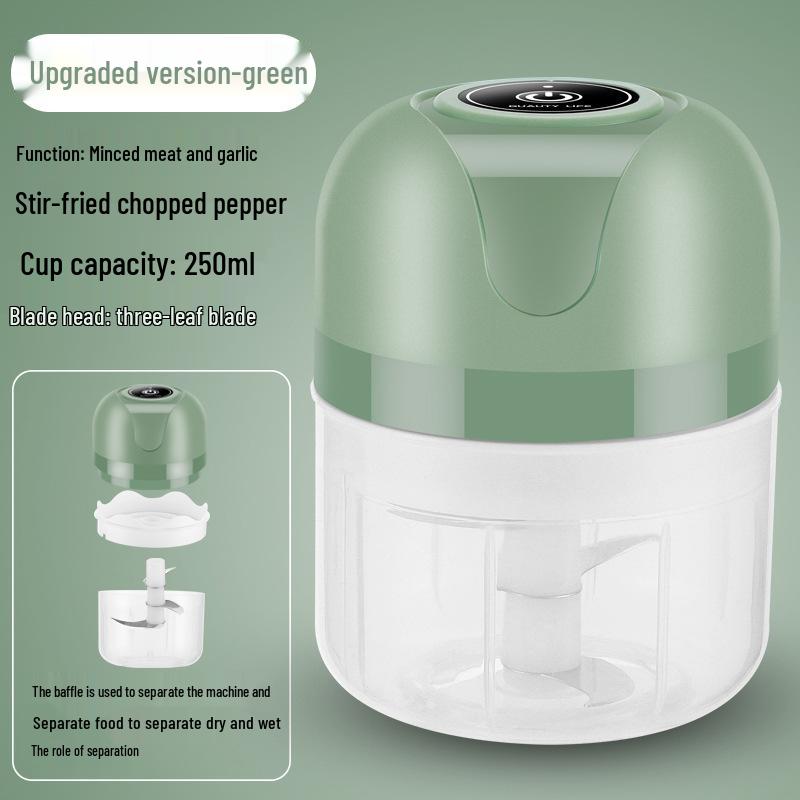 Детский кухонный комбайн: Многофункциональный электрический блендер и мини-измельчитель