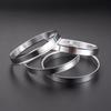 Aluminum Alloy 4Pcs Wheel Hub Center Ring Car Wheel Bore Collar 66.1-57.1,67.1-57.1,67.1-60.1,67.1-66.1,74.1-72.6