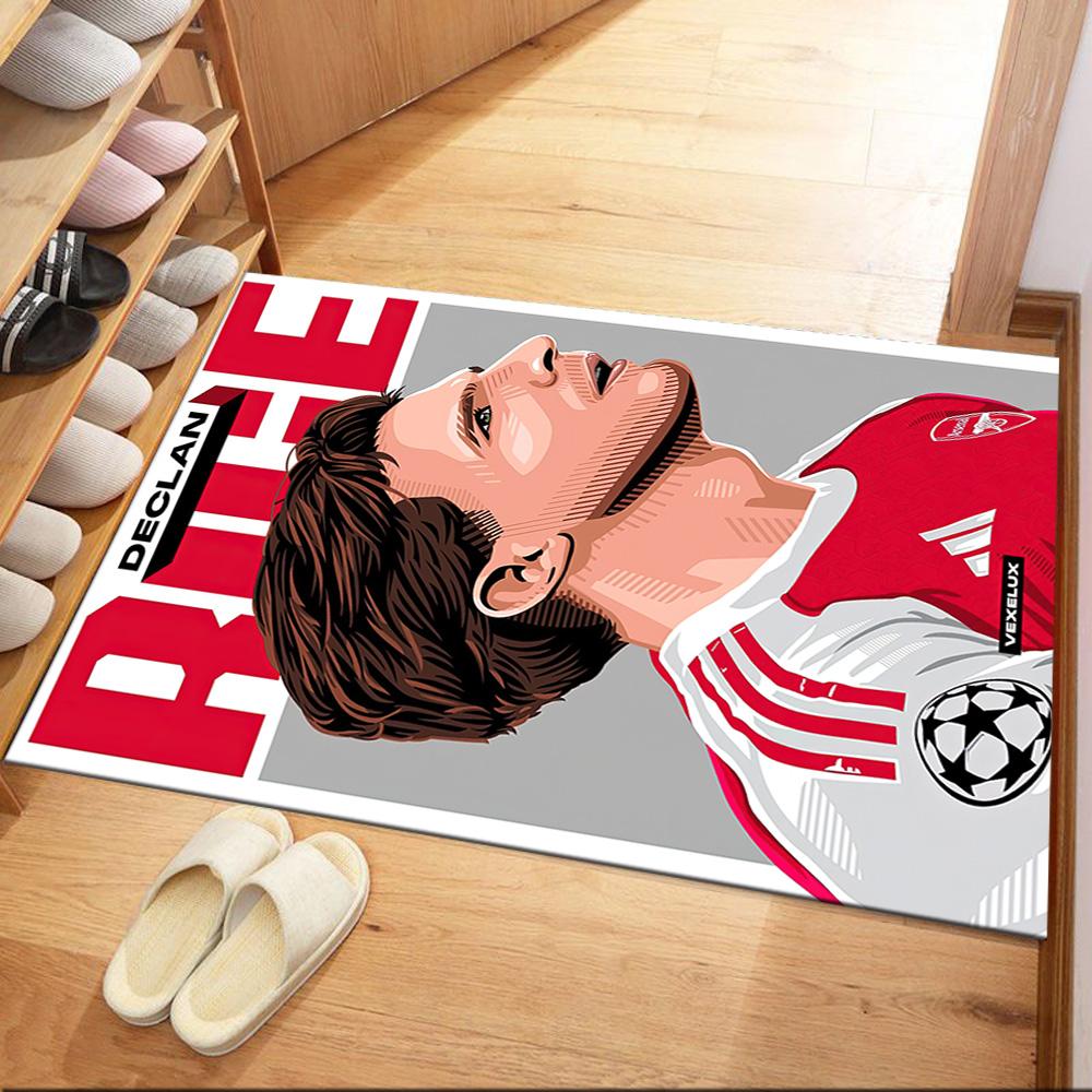 Arsenal Floor Mat Design for Foyer Entryway Decorate room Hallway Antislip Carpet Office home decor Luxury Gift for Birthday, Christmas, Wedding