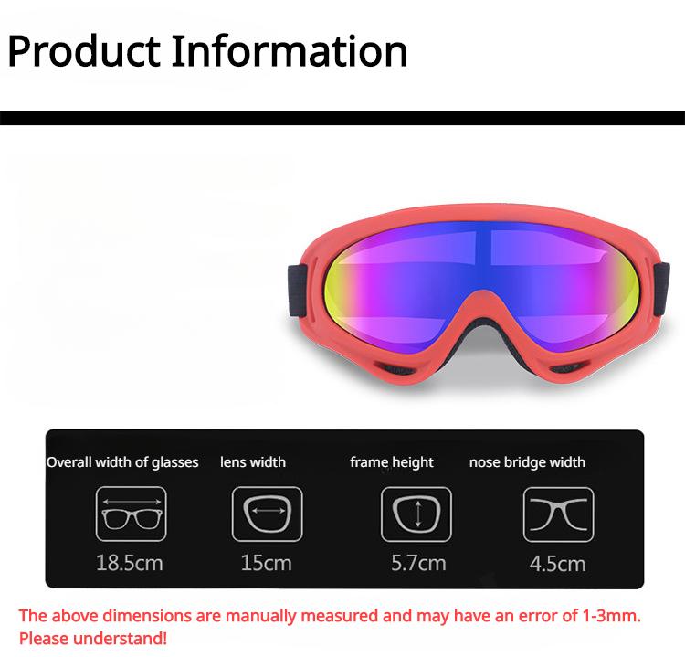 Мотоциклетные очки для велосипеда, квадроцикла, мотокросса, анти-УФ-пылезащитные очки для мужчин, женщин, детей, молодежи и взрослых