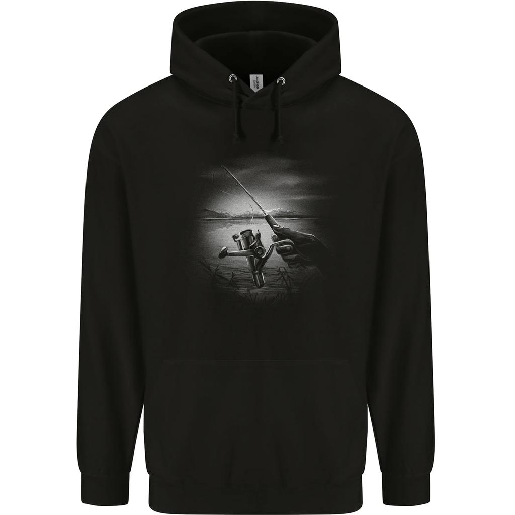 Fishing Rod And Reel Fisherman hoodie