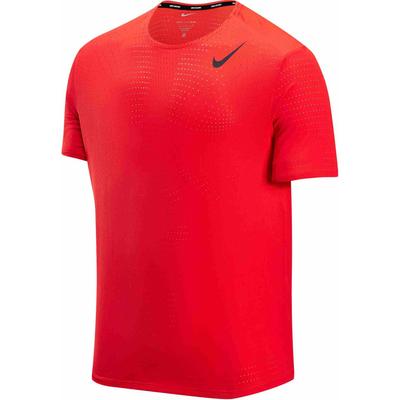 Aeroswift Dri-Fit Adv быстросохнущая модная круглая горловина с коротким рукавом футболка мужские топы красные HJ3378-696