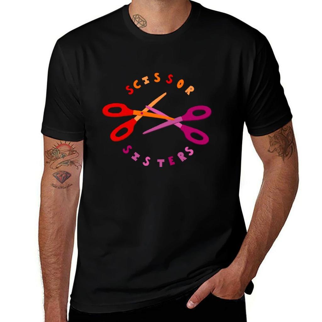 Scissor Sisters Tshirt Funny T Shirts Cotton Unisex T Shirts High Quality Luxury Brand Tshirt