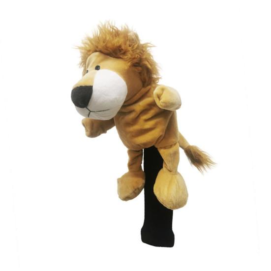 Чехол на голову клюшки для гольфа мягкий чехол для водителя с изображением животного плюшевый лев/тигр/бегемот/обезьяна/овца аксессуар для гольфа