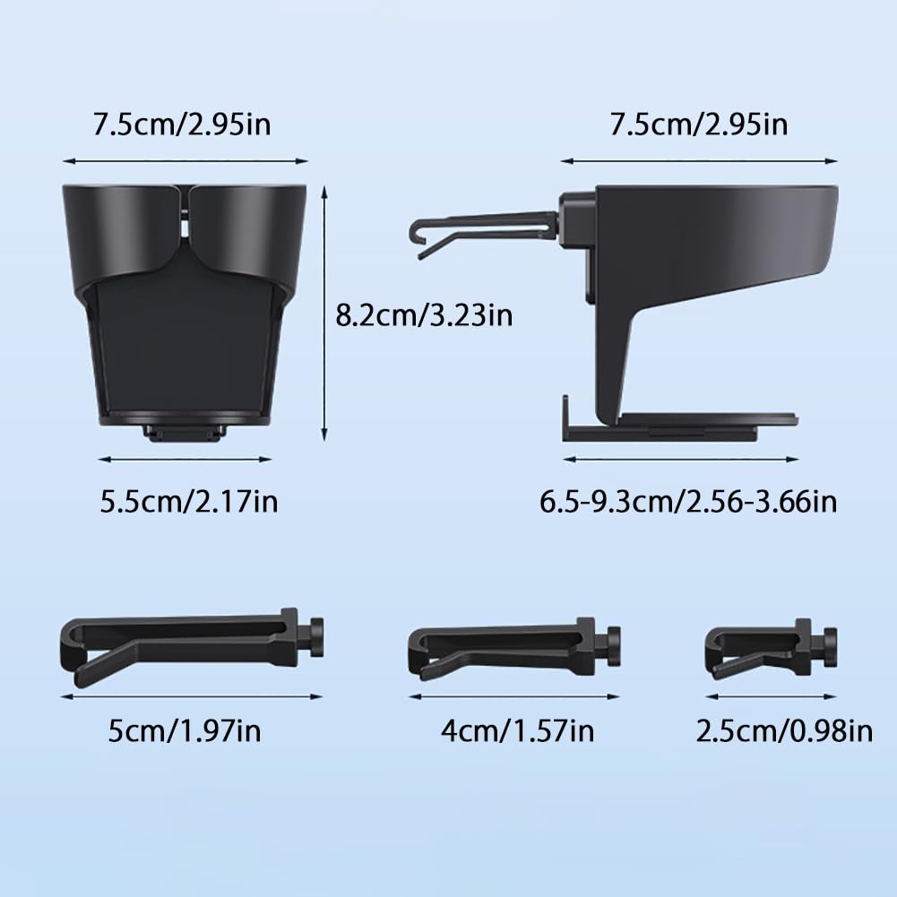 Car Drink Holder Air Conditioner Vent Cup Holder Drink Bottle Holder Car Ashtray Holder