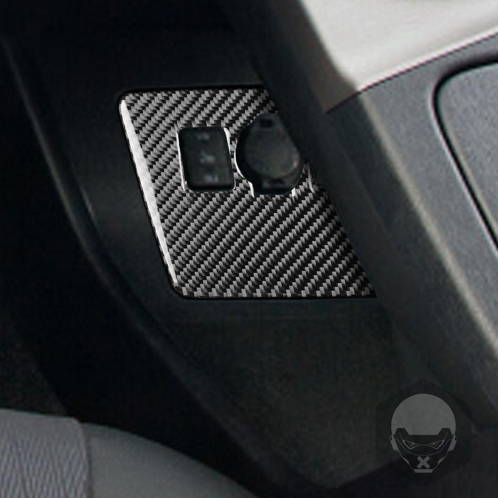 Для Toyota Prius XW30 ZVW30 ZVW35 2011-2015 аксессуары карбоновый салон автомобиля розетка панель кнопка обогрева сиденья отделка