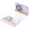Standard Cassette Blank Fully Transparent Tape Player Empty Tape With 45 Minutes Magnetic Audio Tape Recording