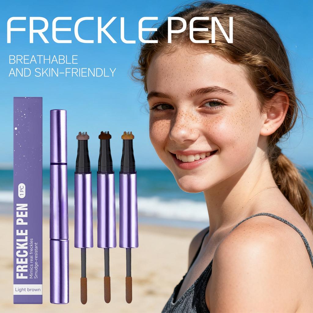 Natural Imitation Freckle Pen, Sweat-proof, Long-lasting Makeup, Fine Pen Tip, European And American Imitation Sun-drying Makeup Tool.3ML