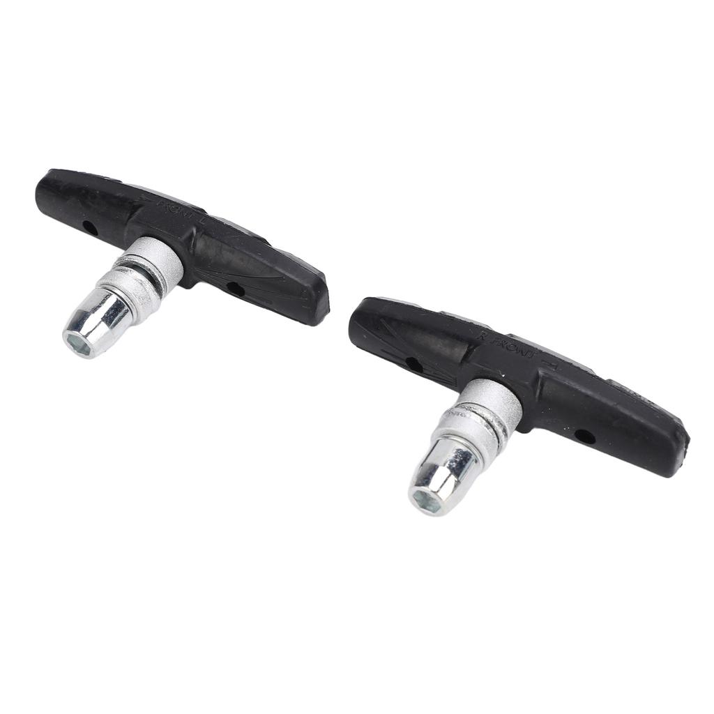 2pcs Bike Brake Pads Bicycle V Brake Pads Bike Brake Blocks Kit for MTB Mountain Road Bicycle Low