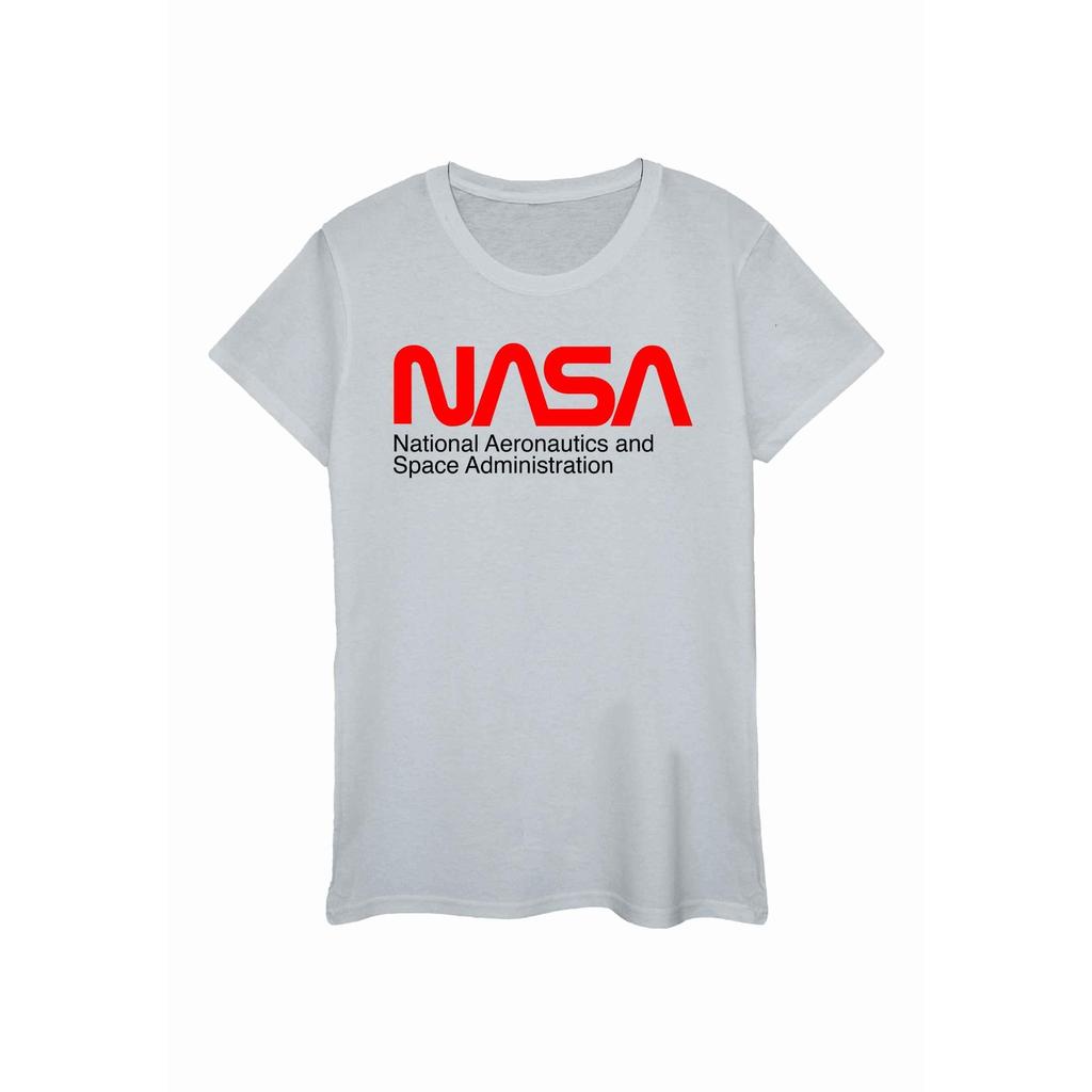 NASA Womens/Ladies Aeronautics And Space Cotton T-Shirt