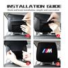 Suede Car Seat Headrest Anti-fouling Cover Protector Covers Auto Decoration Accessories For BMW M F10 F20 F30 F40 F15 F25 F26