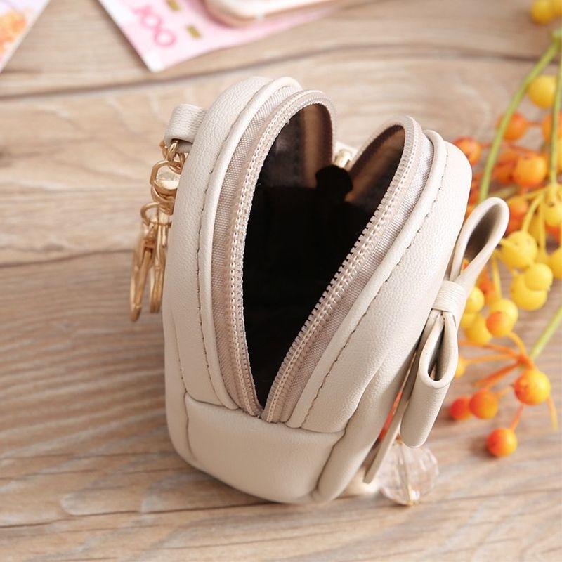 Креативный дизайн портативный галстук-бабочка кулон кошелек на молнии кошелек наушники карта брелок для хранения Ba