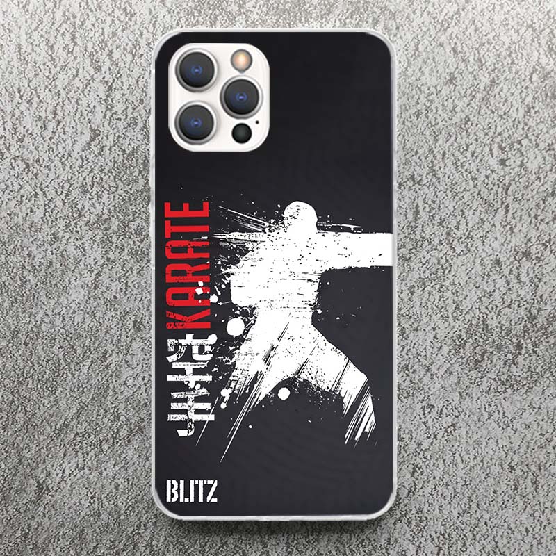 Чехол для телефона Oyama Kyokushin Karate для iPhone 17 16 15 14 13 12 11 Pro Max Mini Plus Air 7 SE 8 Мягкий силиконовый чехол с принтом Funda F
