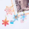 Форма для сережек-подвесок в виде снежинки, Рождественская подвеска, Силиконовая форма, Форма для брелока ручной работы для женщин, Формы для сережек