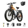BURCHDA Новый RX50 1500 Вт 50 км/ч Электрический горный велосипед для взрослых, 48 В 20 Ач Литиевая батарея 26-дюймовые широкие шины Ebike