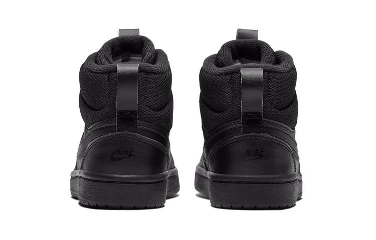 Nike Детские кроссовки для скейтбординга средней высоты Черные Для детей от 3 до 7 лет BQ5442-001
