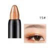 Multicolor Pearlescent Shiny Eyeshadow Pen Lasting Waterproof Not Blooming Pearlescent Gel Pen Eye Shadow Pencil Women Makeup Tool