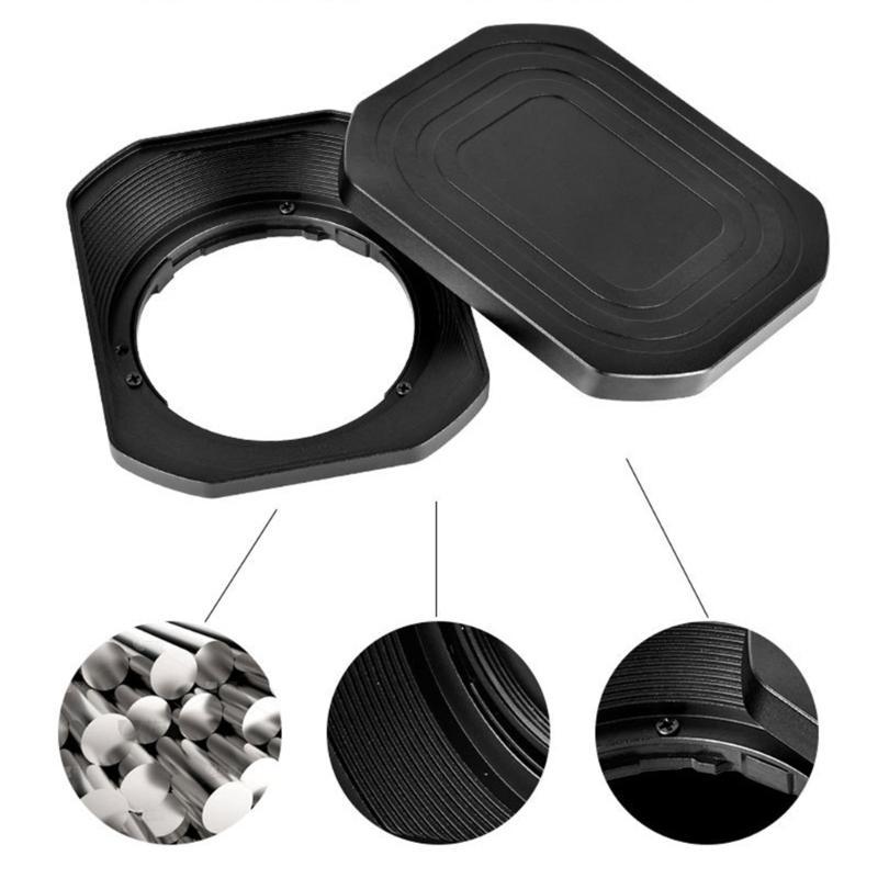 Square Metal Lens Hood For XF 35mm F2 R WR XC 35mm F2 And XF 23mm F2 Widely used