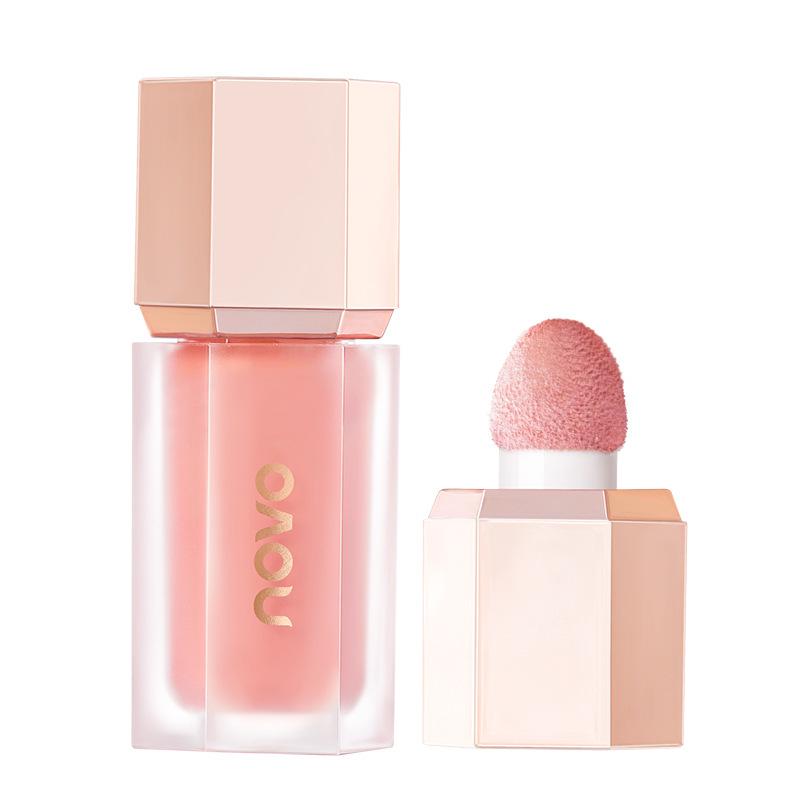 NOVO Hydrating Liquid Blush: Oxygen Plumping, Low Saturation, Brightening & Whitening Cream for Contouring.