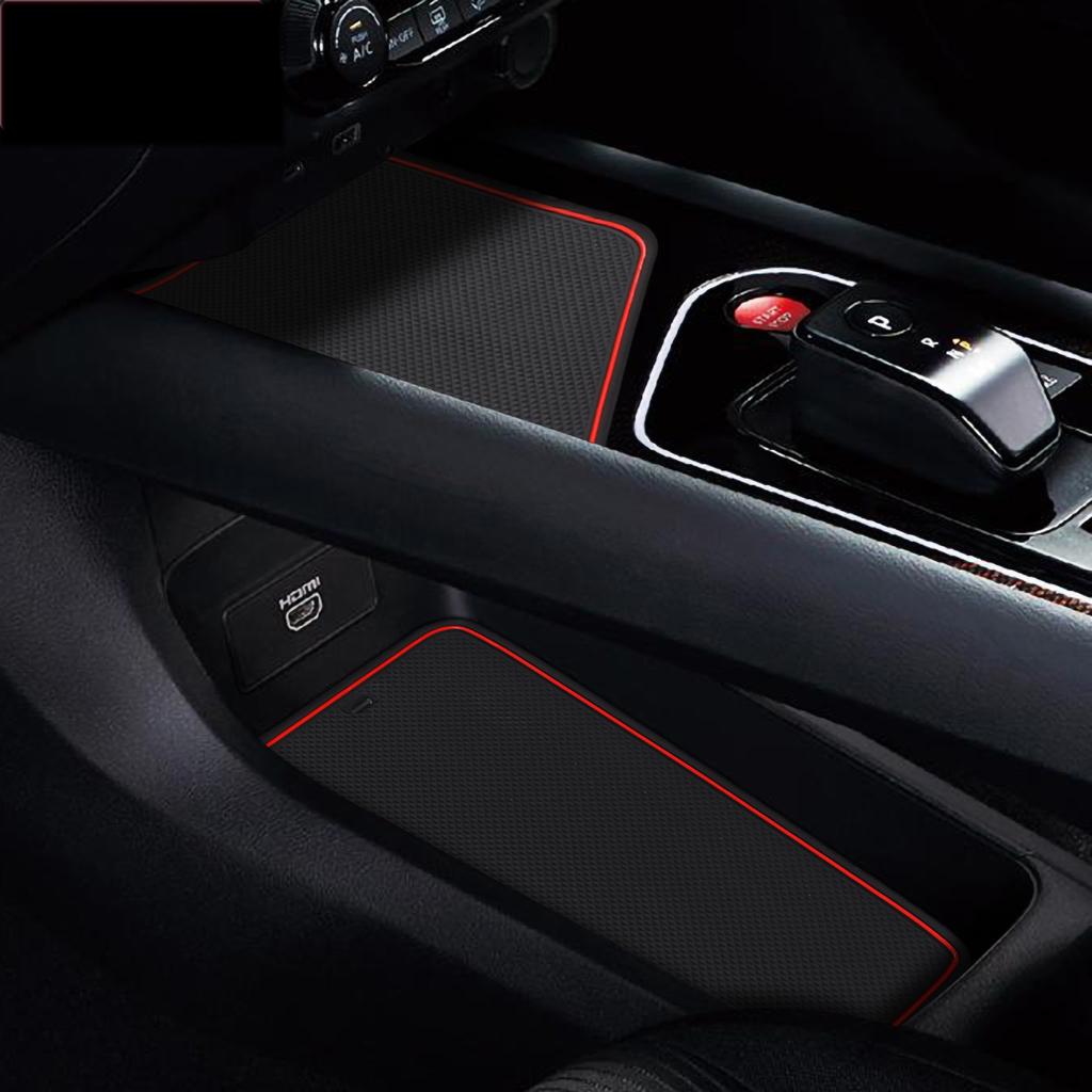 Для Nissan Note E13 противоскользящий коврик для паза под дверью, накладка на дверной паз, аксессуары для интерьера, нескользящие коврики, подставки под стаканы