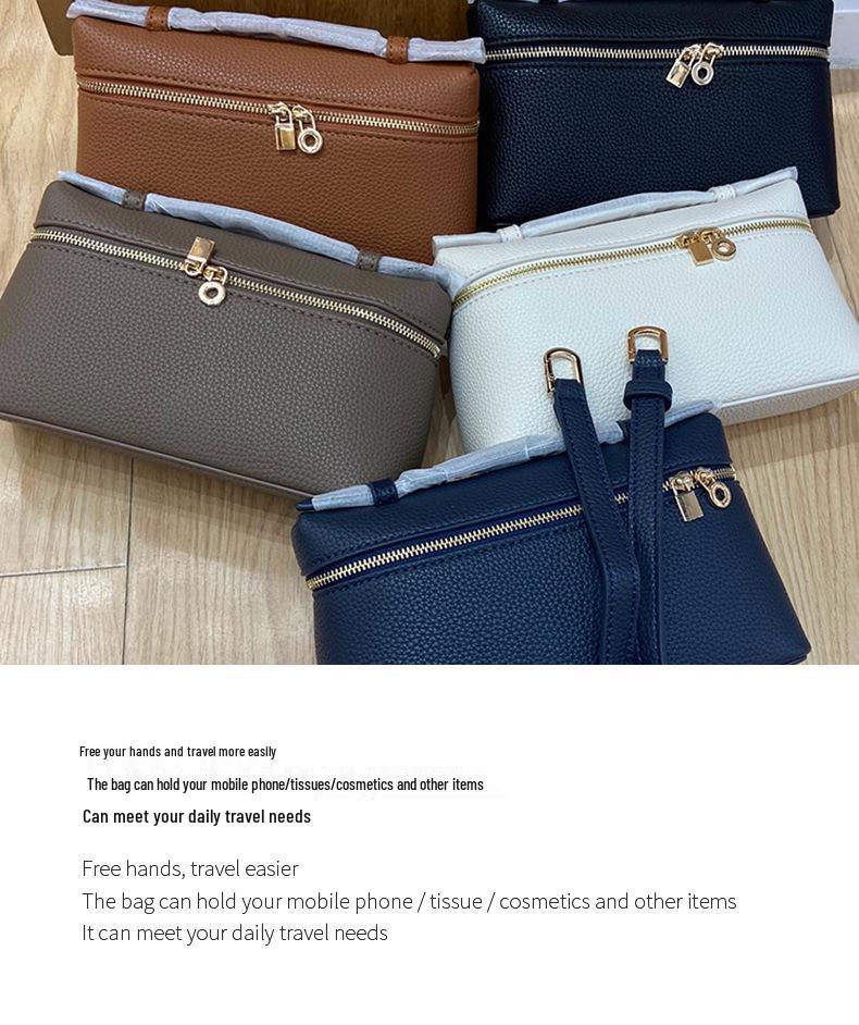 Итальянская L19 Кожа коровы с зернистой личи фактурой Сумка кроссбоди для ланча и Сумка