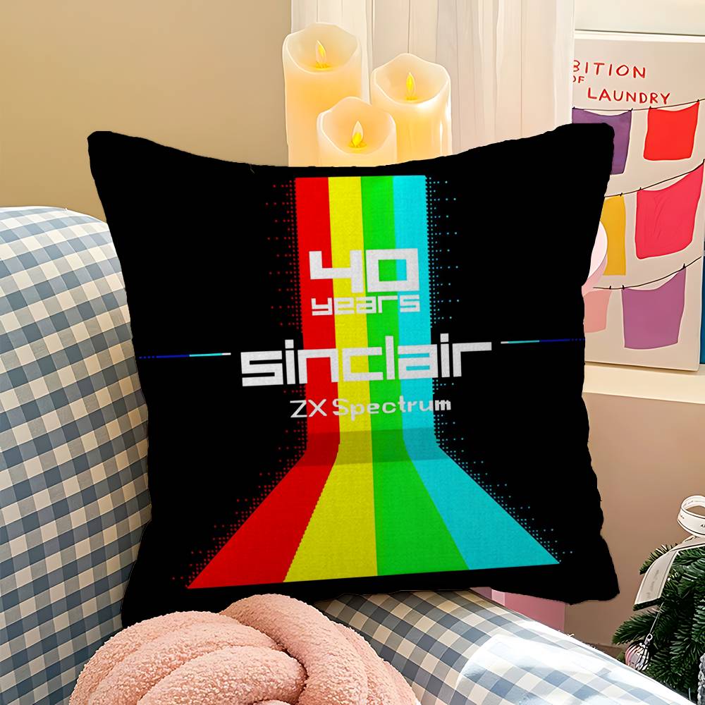 Retro Sinclair Zx Spectrum Lucky Dragon pillow cover sofa cushion cover home room decoration children gift