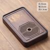 Tea Tray Household Small Water Storage Tray Water Draining Tea Table Bamboo Simple Rectangular Tea Set