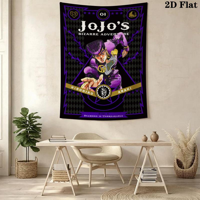 Jojo'S Bizarre Adventure Stone Ocean Threepiece Set 1 Duvet Cover 2 Pillowcase Without Core Bedding Set Duvet Cover And Pillowcase