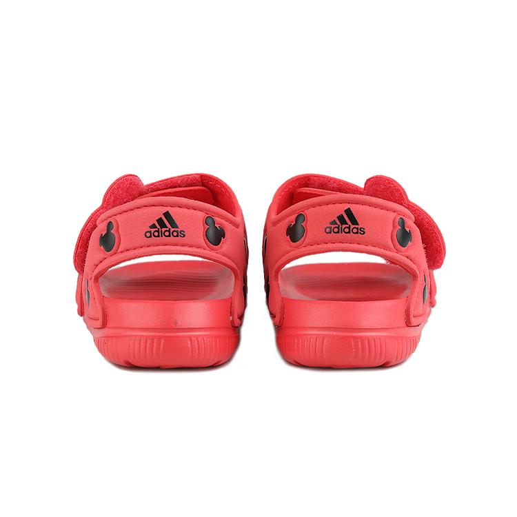 Disney x Adidas Altaswim Нескользящие Устойчивые к истиранию Низкие детские и малышовые кроссовки Красные для младенцев и малышей BA9304