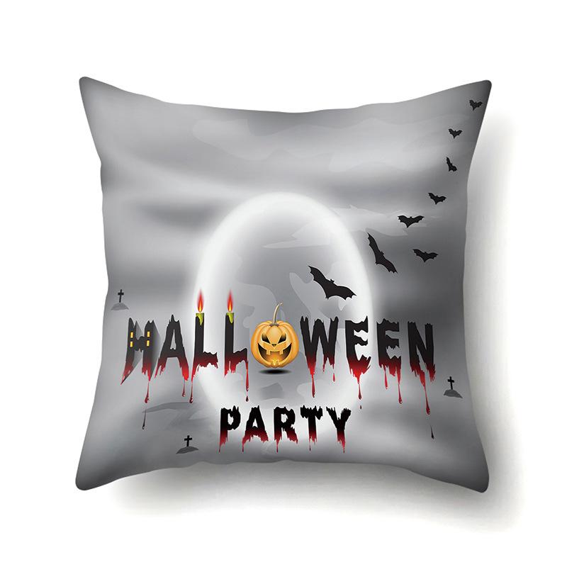 Хэллоуин Наволочка Подушка для поясницы автомобиля Тыква Чехол для диванной подушки Офис Дом Гостиная Наволочка