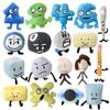 30 Style One Two Four X Six Battle For Dream Island Plush Toy Clock Button Waffle Ball Electric Fan Plushie Pillow Doll Kid Gift