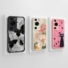 For Huawei P60 Pro Art Case Butterfly Rose Soft Liquid Silicone Cover For Huawei P 60 Art P60Pro Anti Drop Protective Bumper
