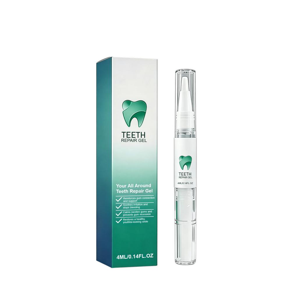 AMZ Teeth Brightening Gel – Moisturizes & Protects Gums, Gentle & Soothing, Cleans Teeth, Enhances Smile Aesthetics