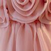 Flower Girl Princess Dress For Weddings Summer Kid Formal Bow Long Gown For School Evening Party Children New Year Cloth LP662