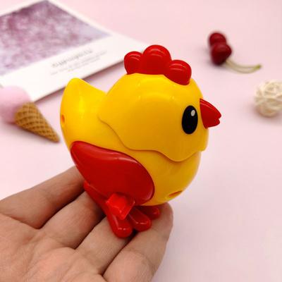 Заводная игрушка, очаровательная детская игрушка в форме цыпленка, заводная игрушка, креативная, простая в эксплуатации, заводная игрушка для детей-подростков