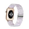 Bracelet for iWatch 9 8 7 SE Apple Watch Band 38mm 40mm 42mm 44mm 41mm 45mm Resin Band Replacement Series 6/5/4/3 Watchband Pink