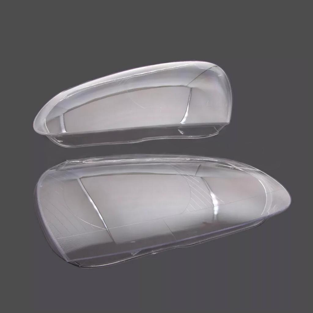 2PCS Front Headlight Lens Headlamp Clear Cover 1K6941005S For VW MK5 2005-2009