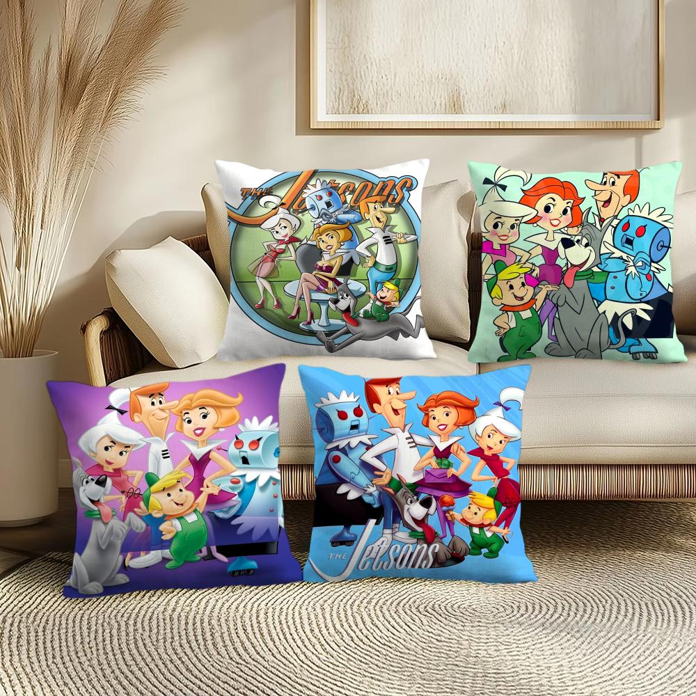 Чехол на подушку The J-Jetsons Мягкий коротковорсовый чехол для подушки Гладкая уютная текстура Эстетичный чехол для подушки Декор для дома