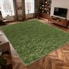 Nordic Light Luxury Solid Fluffy Living Room Carpet Decoration Bedroom Bedside Antiskid Rug Large Area Easy Clean Floor Mats