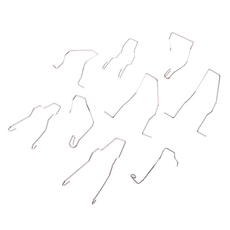 9 шт. металлические пружинные зажимы для лампочек фар подходят для H1 H3 H4 H7 автомобильные фары фиксатор лампочки пружинные зажимы пряжки инструменты