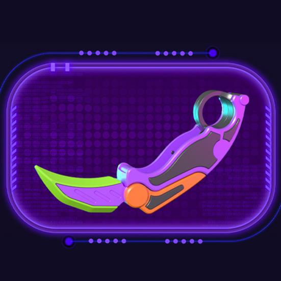 Декомпрессионные игрушки-непоседы для подростков и взрослых 3D-модель гравитационного пластикового резака, игрушка на кончиках пальцев, анти-тревога и снятие стресса, EDC, игрушка-непоседа, вечеринка, пользу