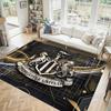 Футбольный дизайн Newcastle United Хрустальный бархатный ковер Уютный Не?Нескользящий ковер с принтом для спальни, гостиной, прихожей