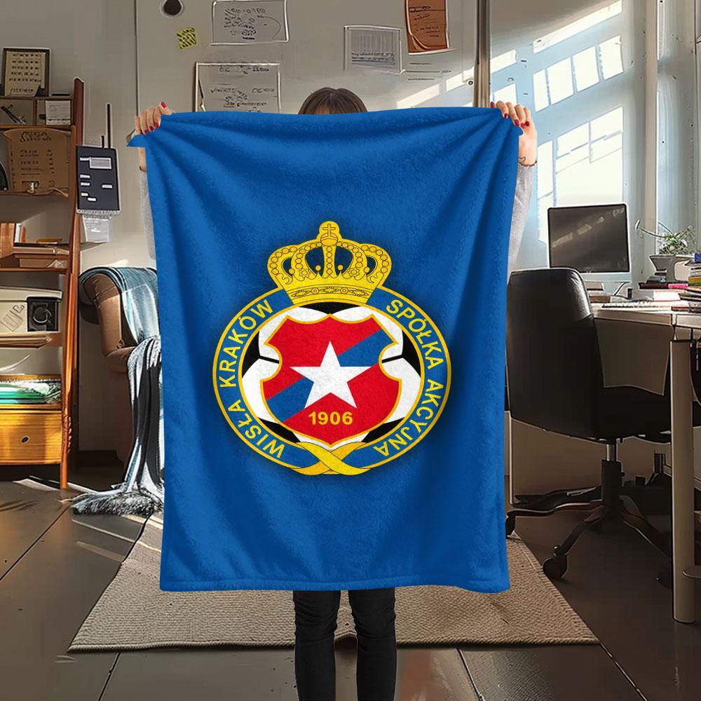 TS Wisła FlAannel Blanket, High quality Comfortable for All Seasons, Home Decor, Warmth and Comfort