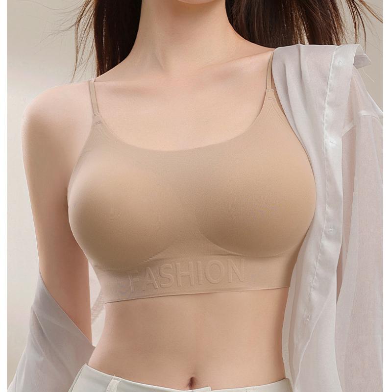 Бесшовное нижнее белье бюстгальтер женский дышащий невидимый бюстгальтер собранный без косточек тонкая бретелька красивый бюстгальтер со спинкой