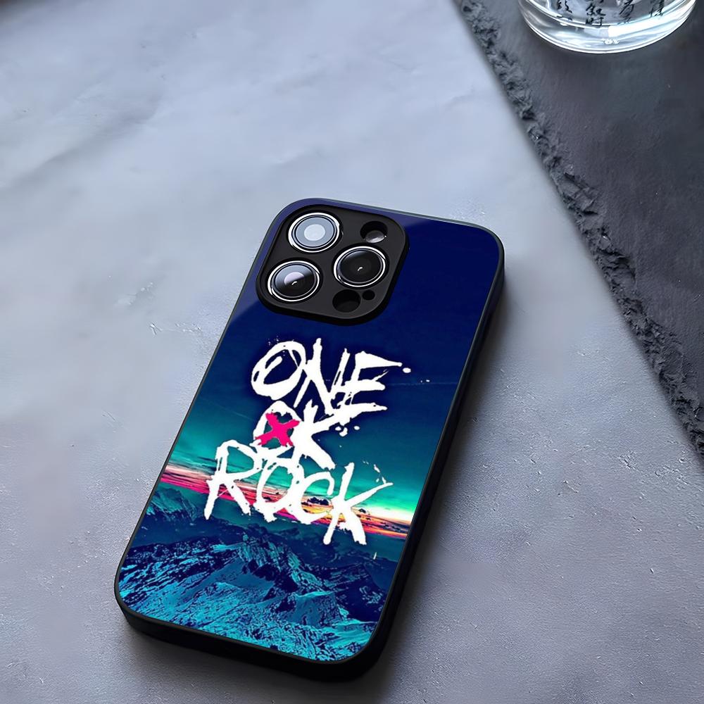 Чехол для телефона ONE OK ROCK Закаленное стекло Для IPhone 17 13 14 16 12 15 11 Pro Max Plus Mini X XR SE2020 Coque