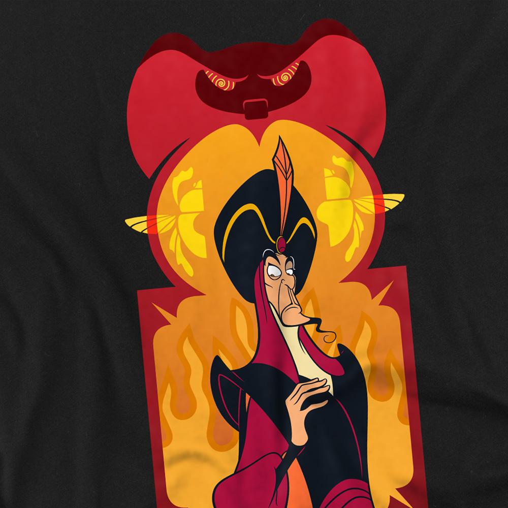 Aladdin Unisex Adult The Evil Sorcerer Jafar T-Shirt