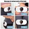 EMS Abdominal Slim Massager Electric Waist Trainer Fat Cellulite Burner Belt Heating Muscle Massage Slimming Pulse Weight Loss