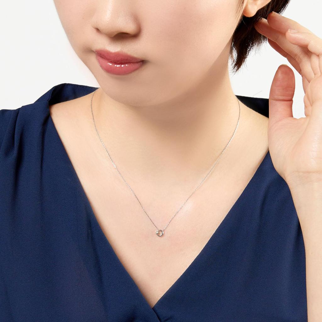 K10WG Бриллиантовое колье AJBN135740DI [Vendome Aoyama]