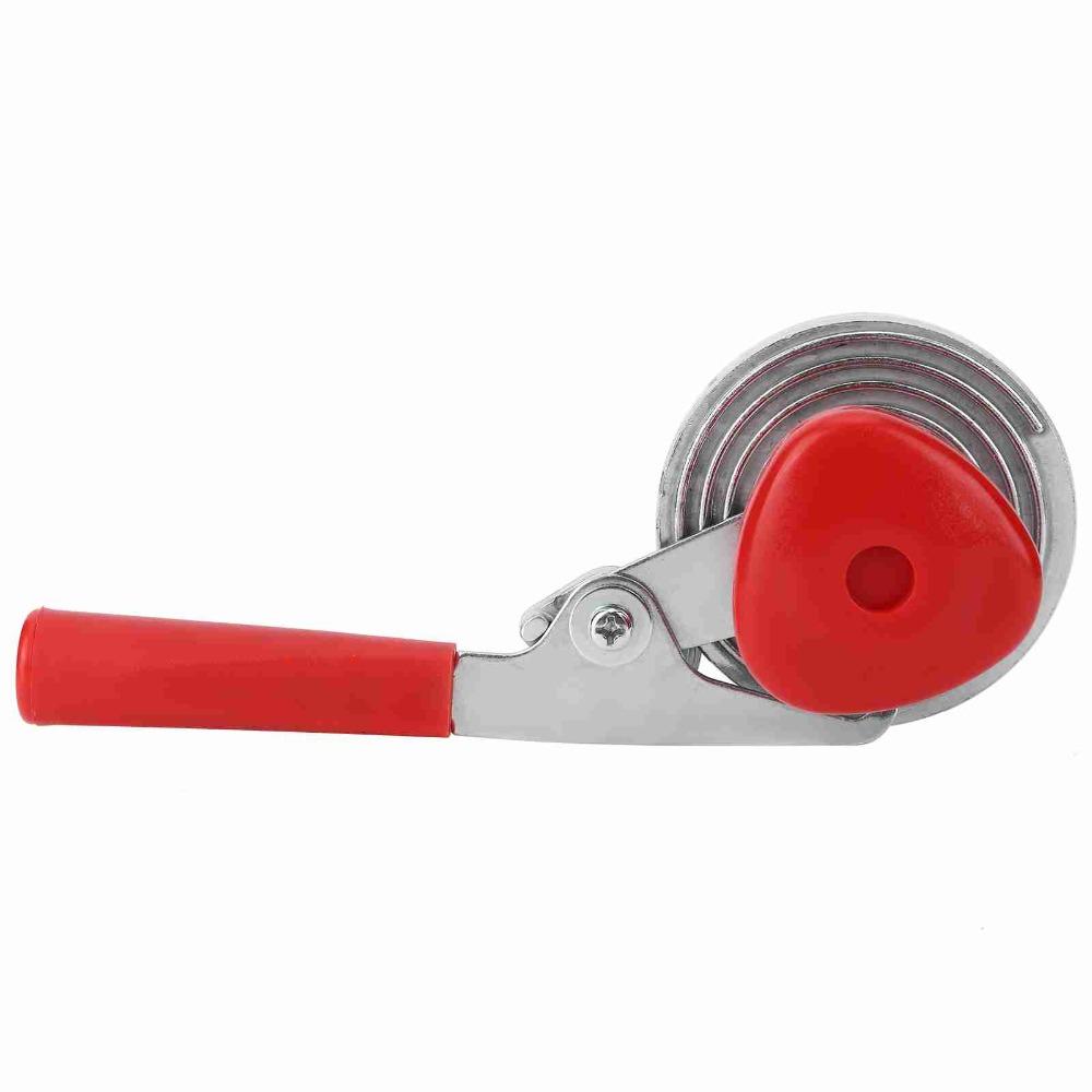 Manual Operation Manual Can Sealer Silver Red Jar Sealing Tool Can Sealing Machine Preserving Food